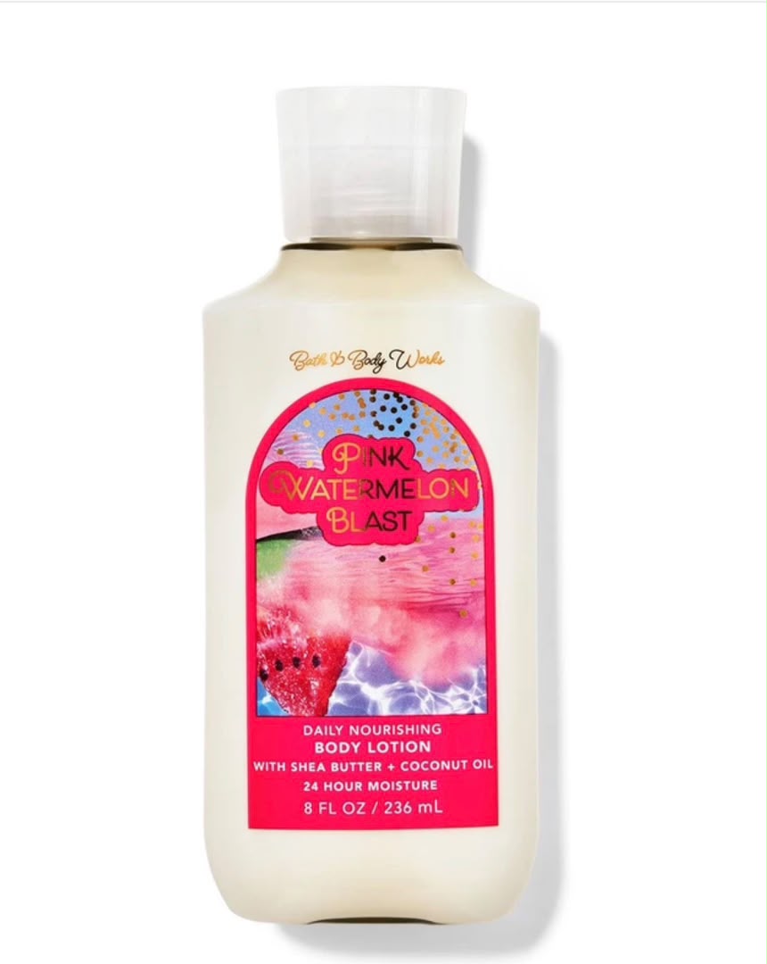 لوسیون بدن بث اند بادی ورکس pink watermelon blast