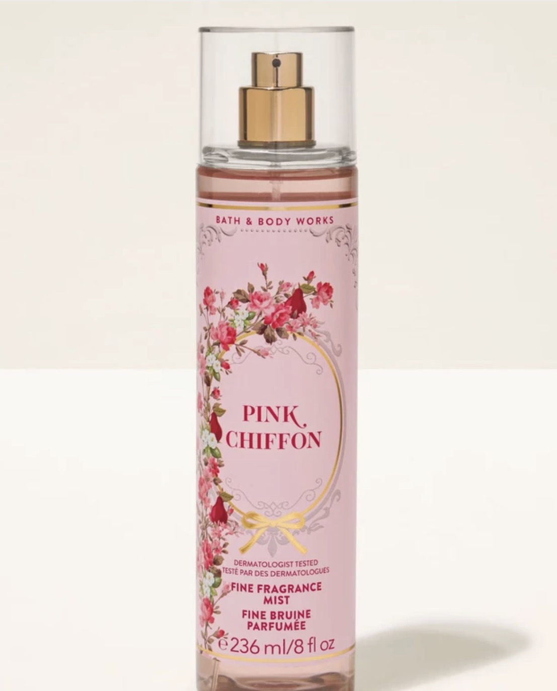 بادی میست بث اند بادی ورکس pink chiffon