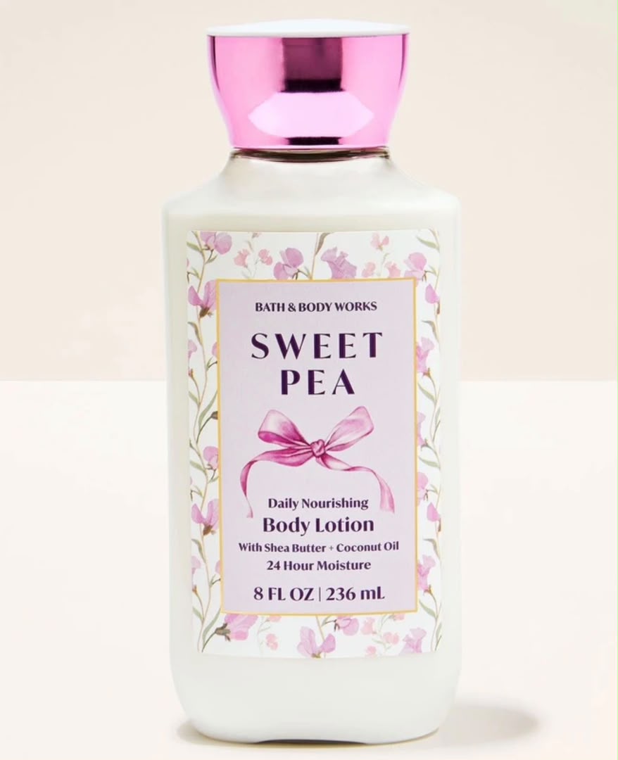 لوسیون بدن بث اند بادی ورکس sweet pea